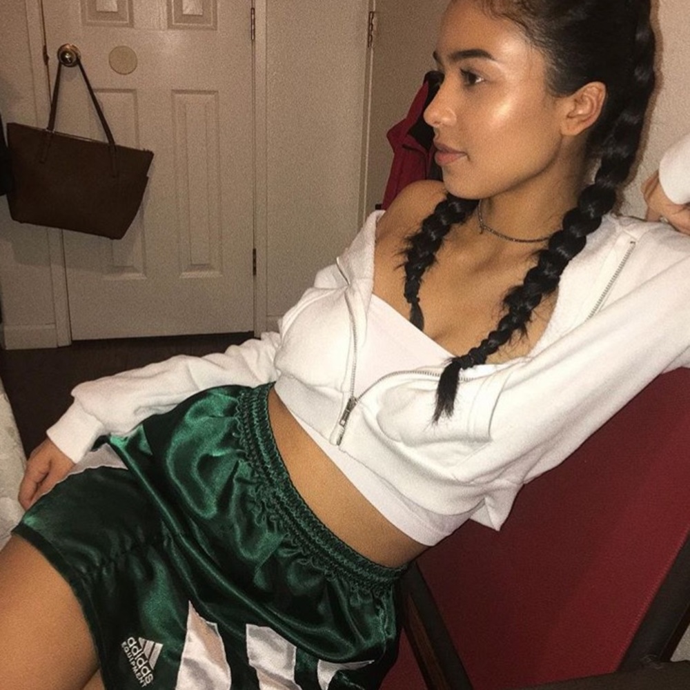 ISO little white cropped sweater